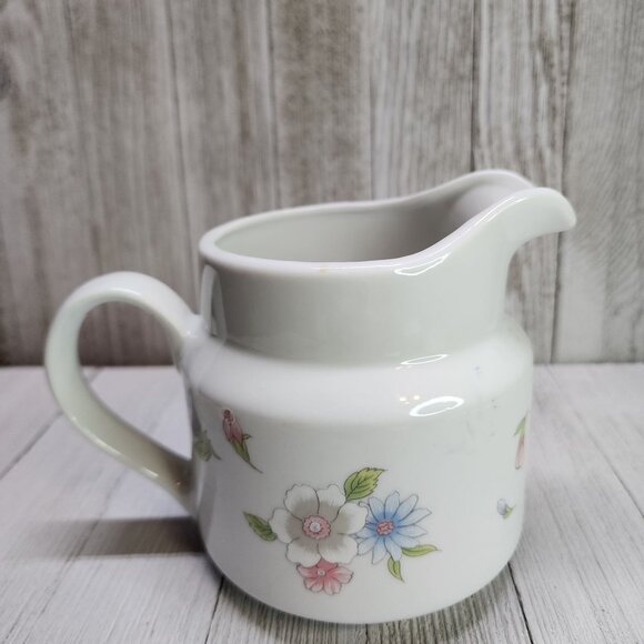 Vintage FTDA Especially For You Porcelain Pitcher Vase 4.5'' Made in Japan - Picture 1 of 7